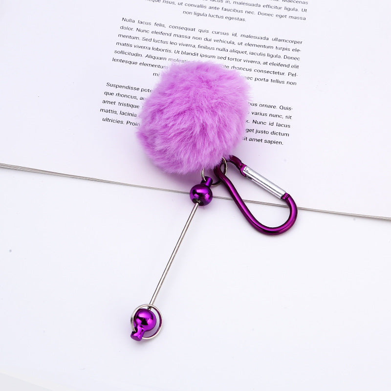 Wholesale New DIY Creative Plush Pendant Mountaineering Keychain